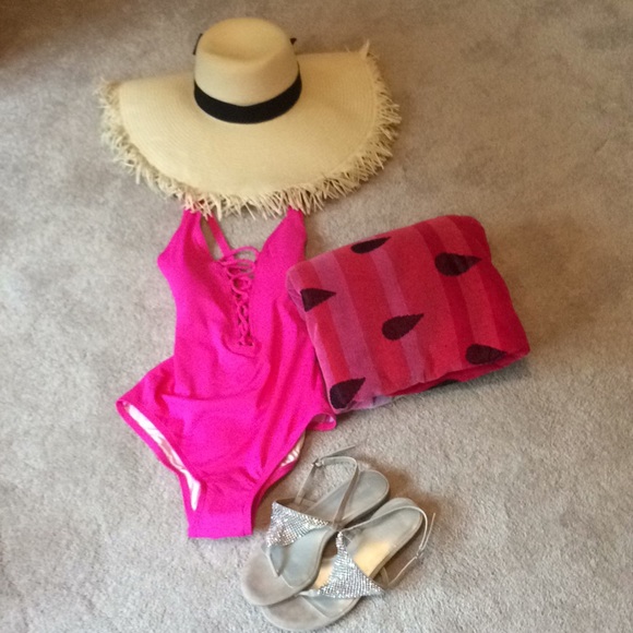 MICHAEL Michael Kors Other - Michael Kors NWT HOT Pink Bathing Suit